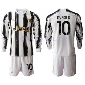 Barn Fotballdrakter Juventus Paulo Dybala 10 Hjemme 2020-21 Langermet